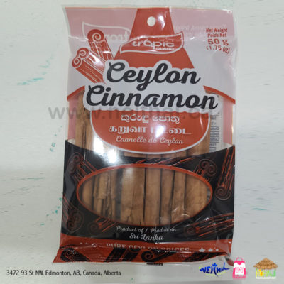 Tropic Ceylon Cinnamon 50g