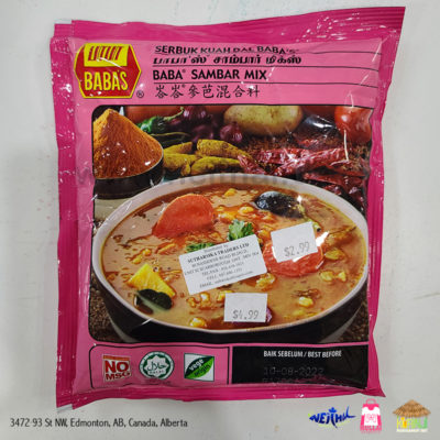 Baba Sambar Mix 250g